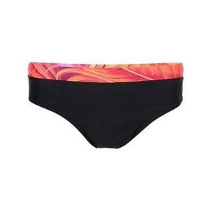 Y-3 by YOHJI YAMAMOTO Swim TRUNKS Black  Tie Cord ELASTIC Waist FEATHER Prints L